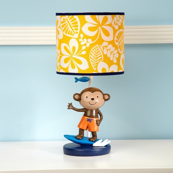 Carter's Laguna Collection Lamp And Shade - Picture 1 of 3